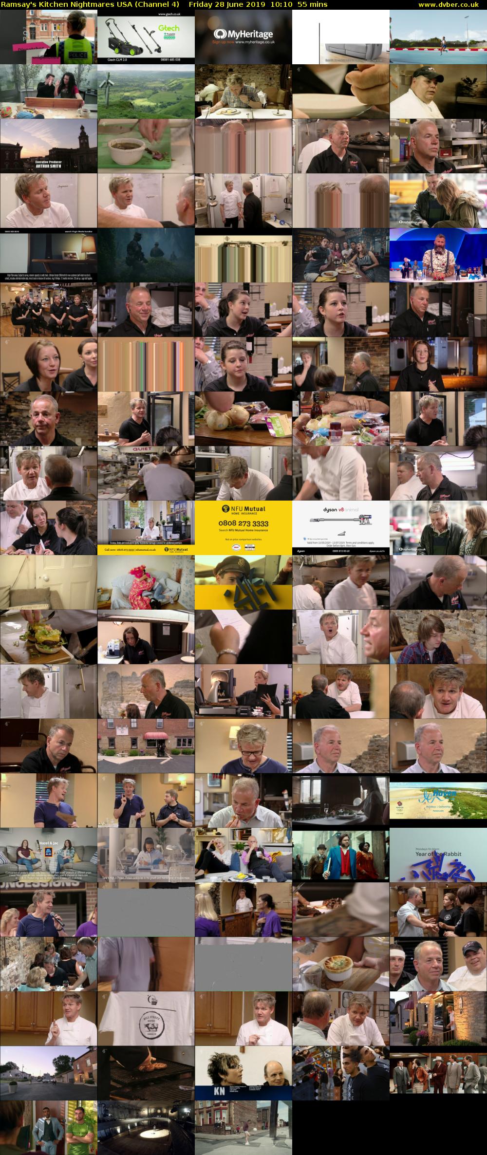 Ramsay's Kitchen Nightmares USA (Channel 4) Friday 28 June 2019 10:10 - 11:05