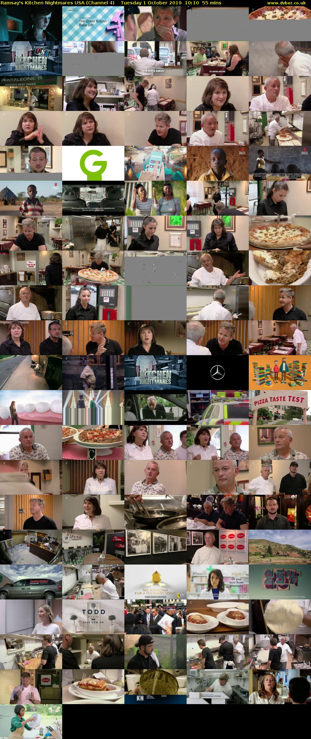 Ramsay's Kitchen Nightmares USA (Channel 4) Tuesday 1 October 2019 10:10 - 11:05