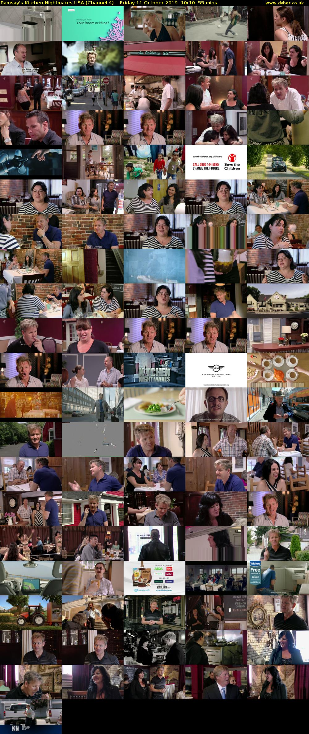 Ramsay's Kitchen Nightmares USA (Channel 4) Friday 11 October 2019 10:10 - 11:05