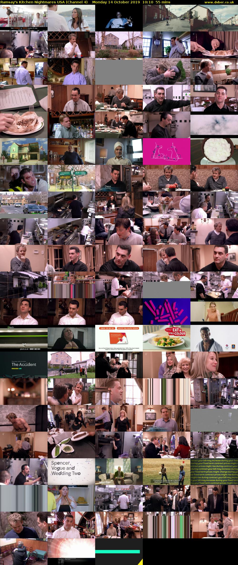 Ramsay's Kitchen Nightmares USA (Channel 4) Monday 14 October 2019 10:10 - 11:05