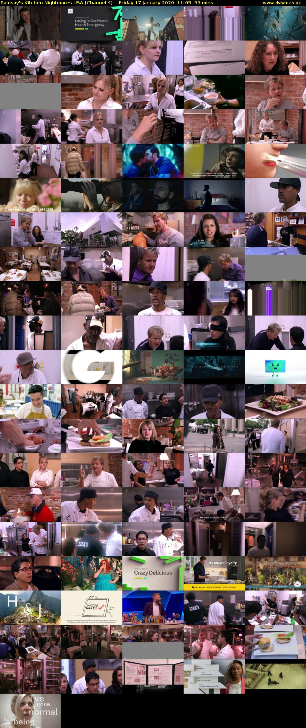 Ramsay's Kitchen Nightmares USA (Channel 4) Friday 17 January 2020 11:05 - 12:00