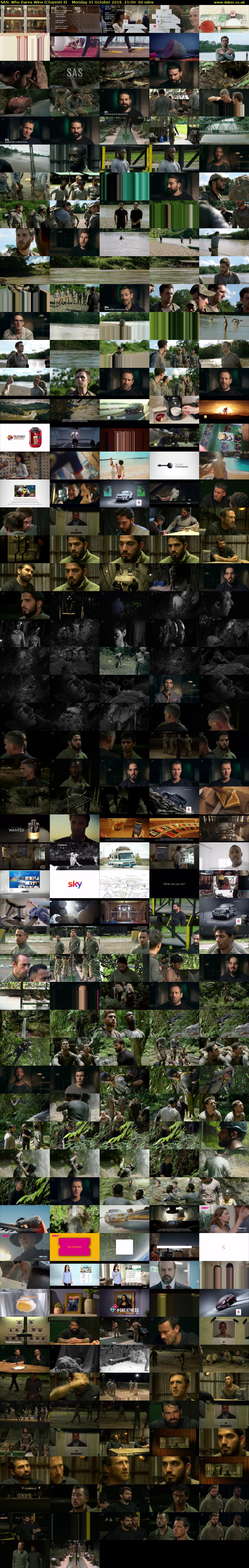 SAS: Who Dares Wins (Channel 4) Monday 31 October 2016 21:00 - 22:00