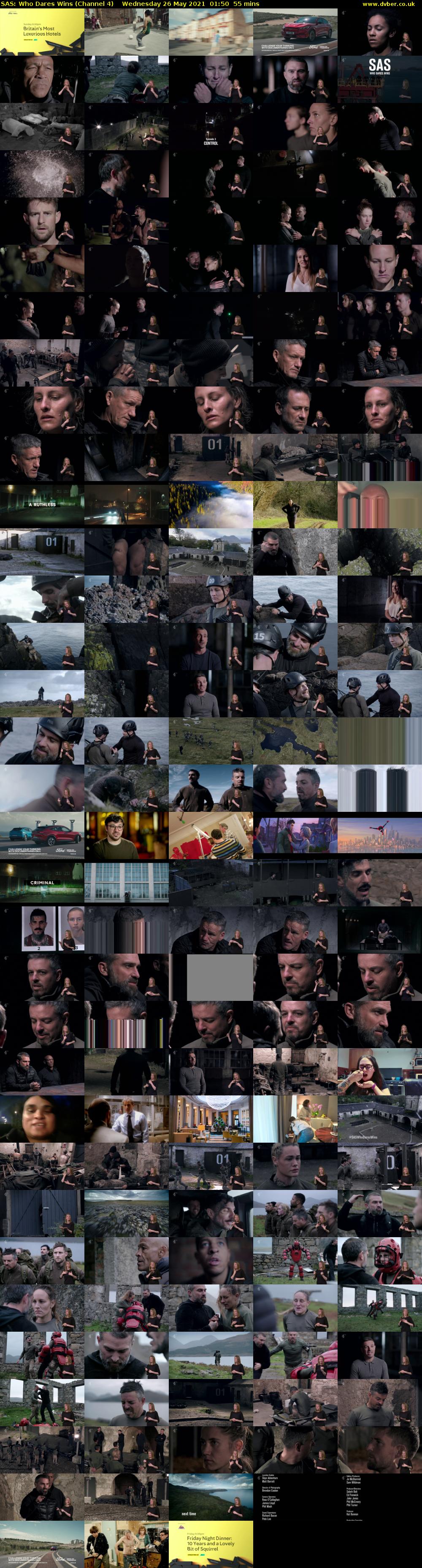 SAS: Who Dares Wins (Channel 4) Wednesday 26 May 2021 01:50 - 02:45