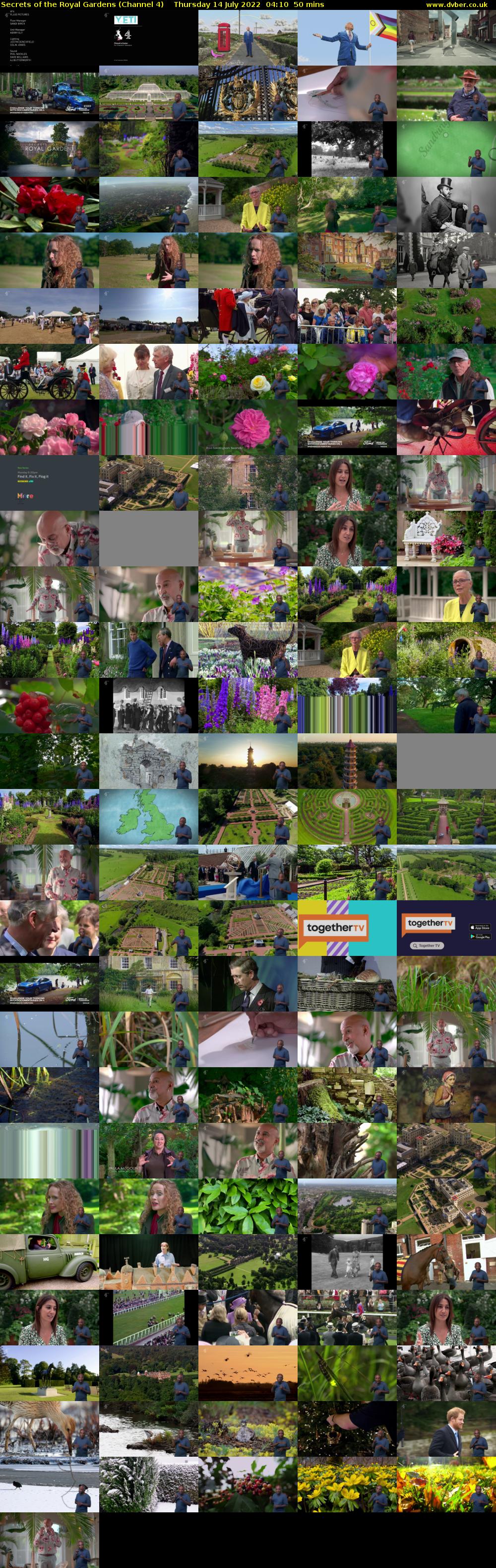 Secrets of the Royal Gardens (Channel 4) Thursday 14 July 2022 04:10 - 05:00