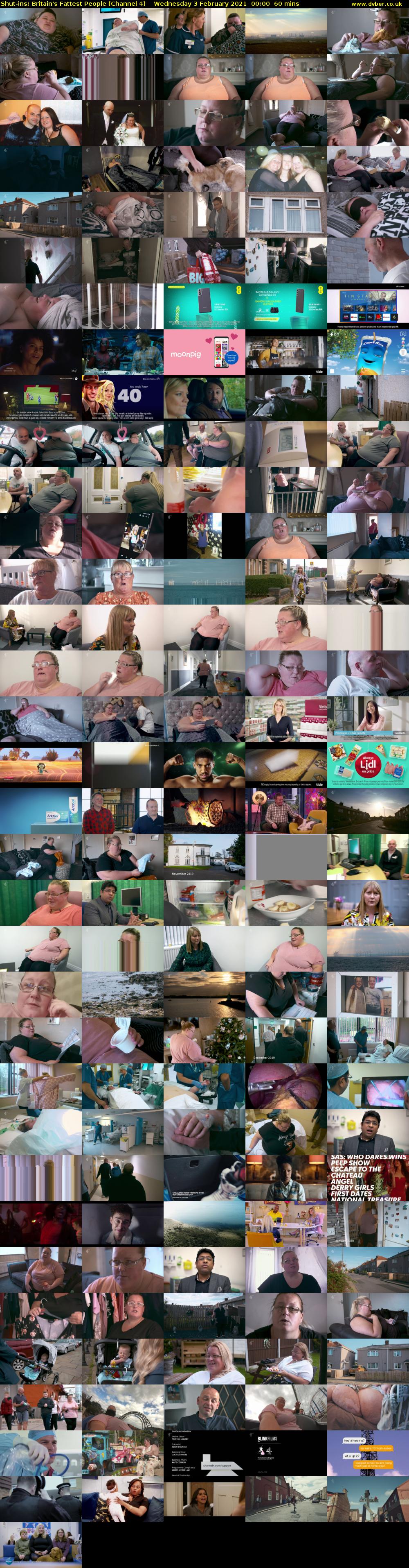 Shut-ins: Britain's Fattest People (Channel 4) Wednesday 3 February 2021 00:00 - 01:00