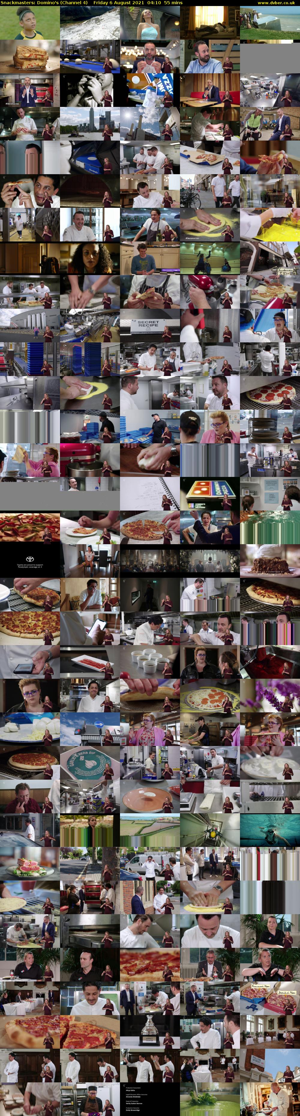 Snackmasters: Domino's (Channel 4) Friday 6 August 2021 04:10 - 05:05