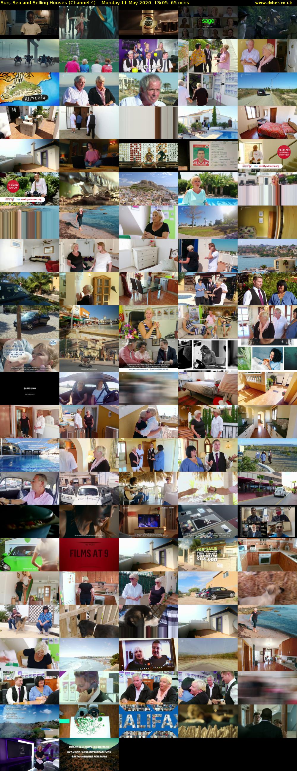 Sun, Sea and Selling Houses (Channel 4) Monday 11 May 2020 13:05 - 14:10