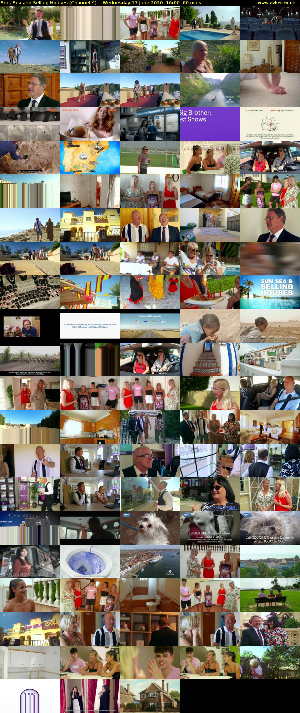 Sun, Sea and Selling Houses (Channel 4) Wednesday 17 June 2020 16:00 - 17:00