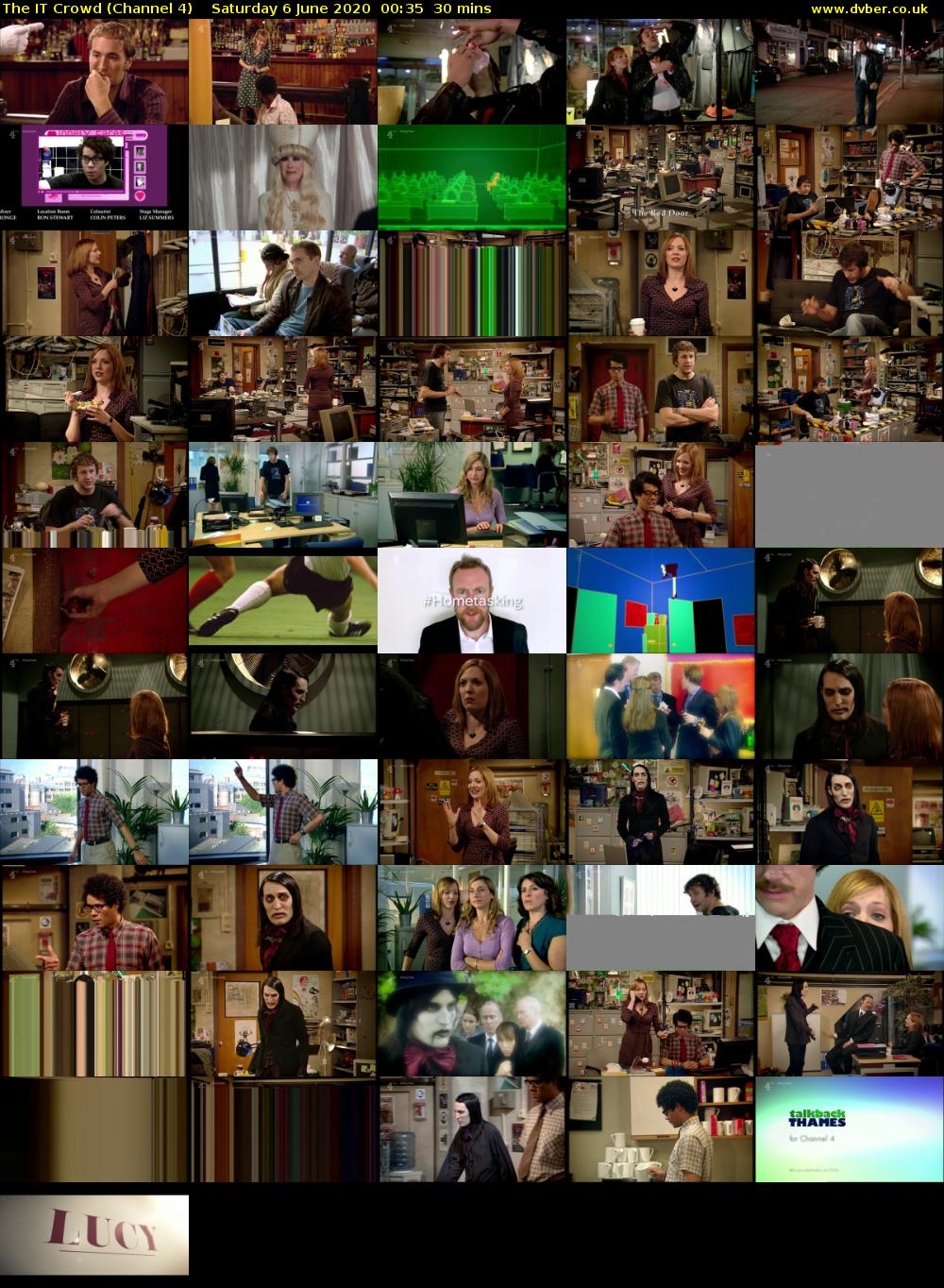 The IT Crowd (Channel 4) Saturday 6 June 2020 00:35 - 01:05