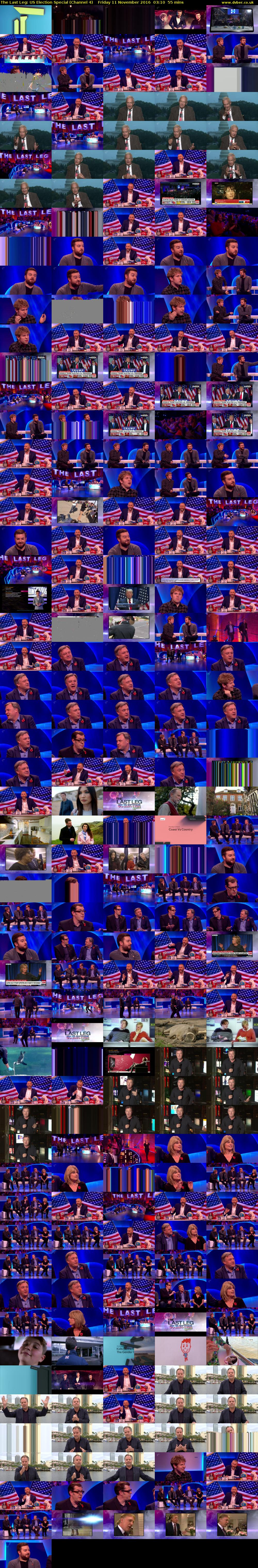 The Last Leg: US Election Special (Channel 4) Friday 11 November 2016 03:10 - 04:05