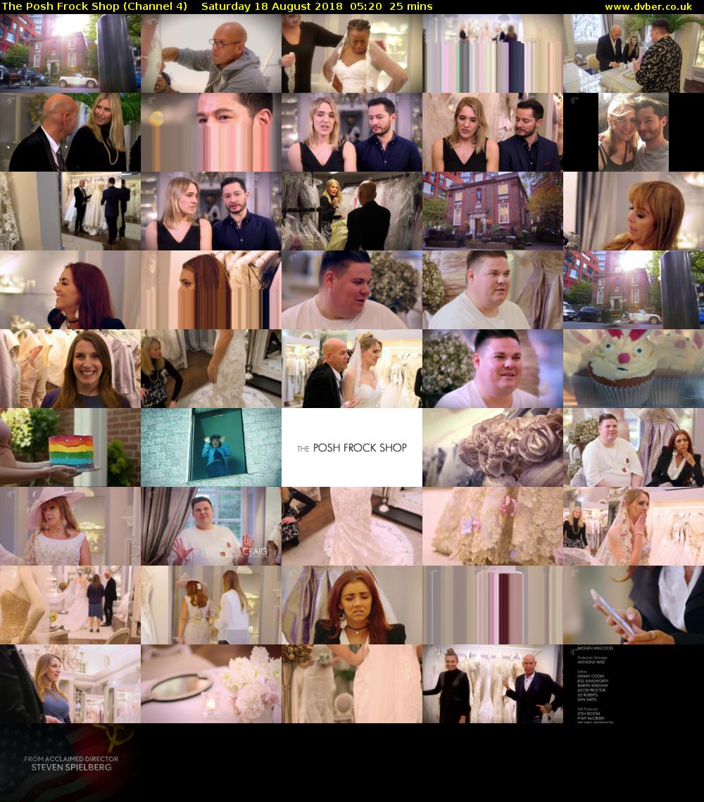 The Posh Frock Shop (Channel 4) Saturday 18 August 2018 05:20 - 05:45