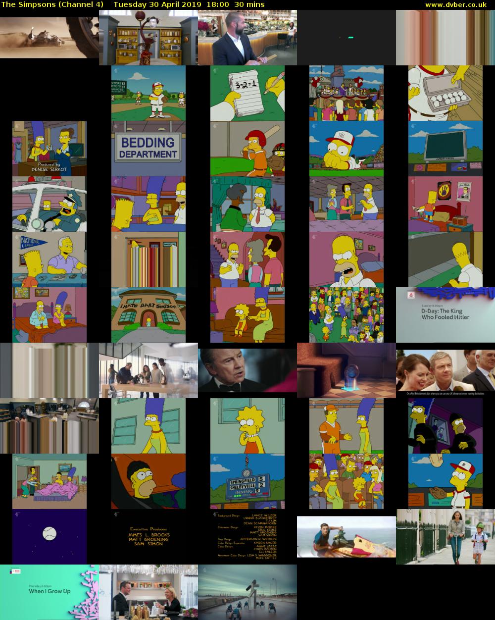 The Simpsons (Channel 4 HD) 201904301800