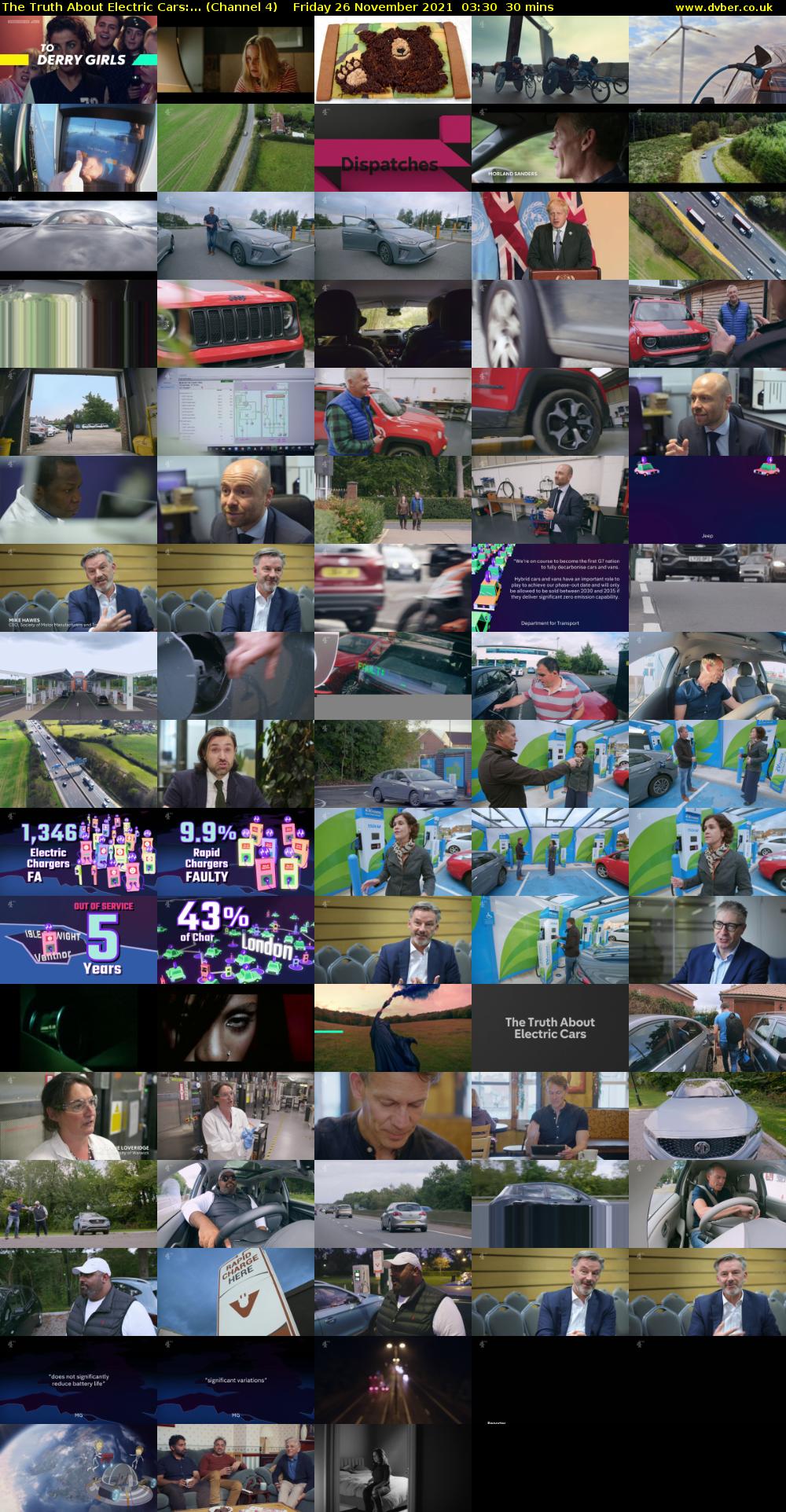 The Truth About Electric Cars:... (Channel 4) Friday 26 November 2021 03:30 - 04:00