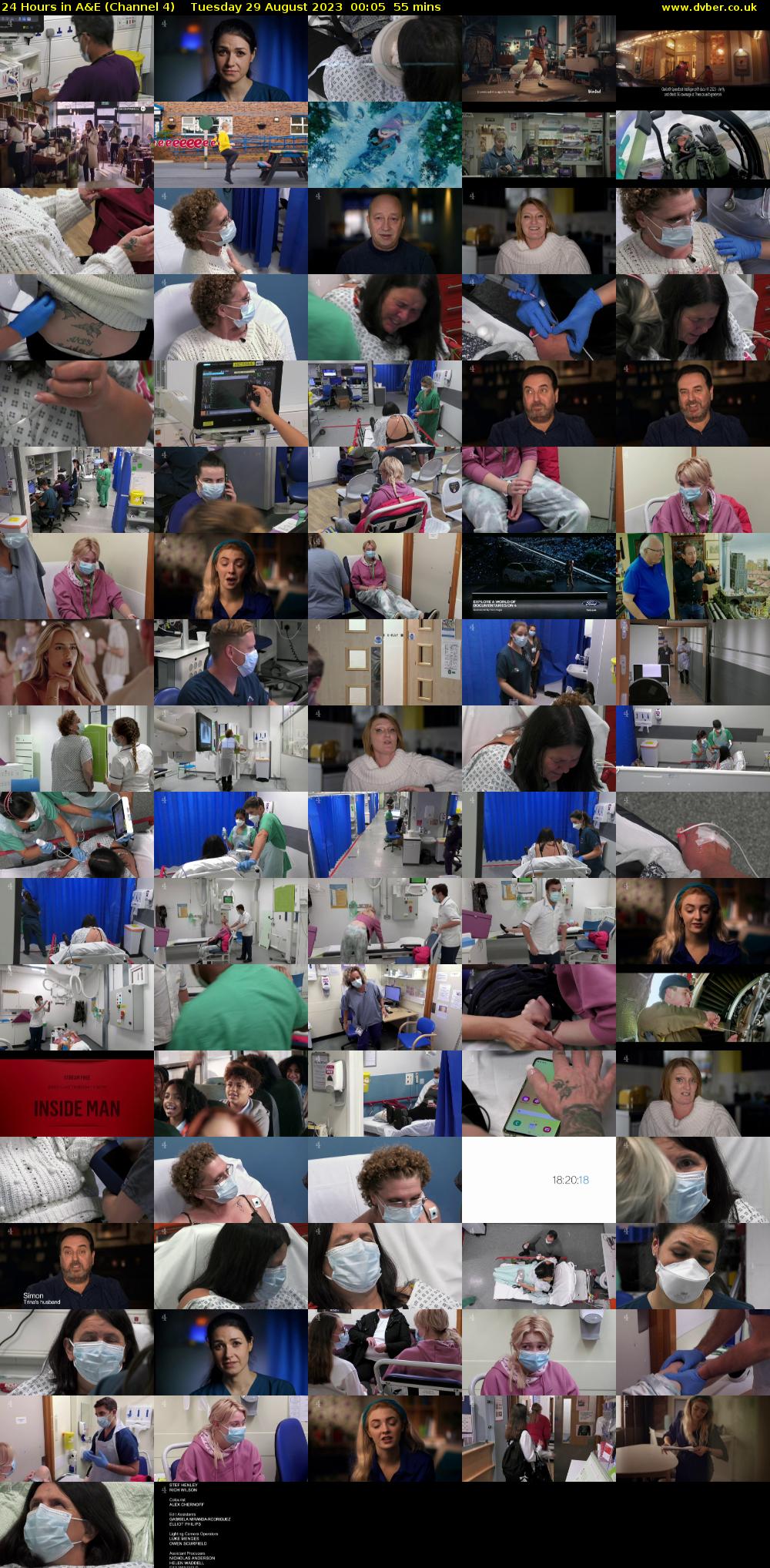 24 Hours in A&E (Channel 4) Tuesday 29 August 2023 00:05 - 01:00