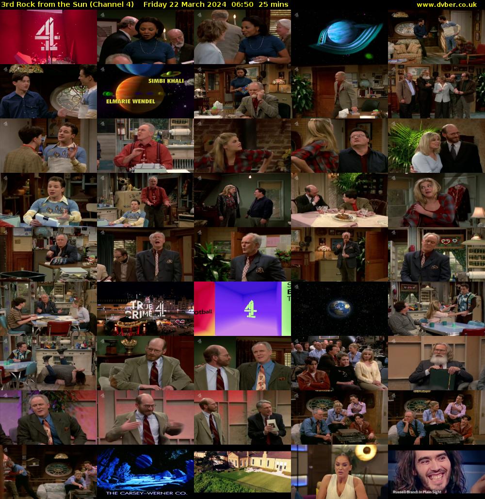 3rd Rock from the Sun (Channel 4) Friday 22 March 2024 06:50 - 07:15