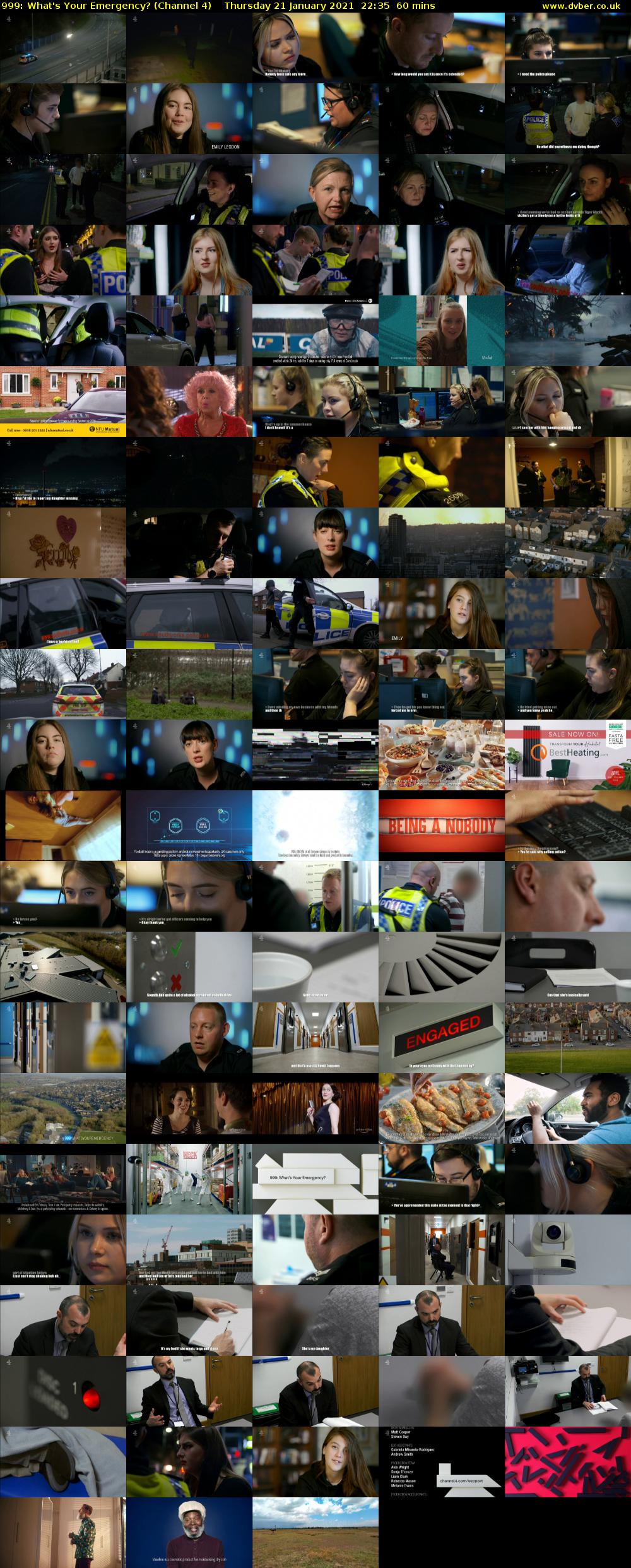 999: What's Your Emergency? (Channel 4) Thursday 21 January 2021 22:35 - 23:35