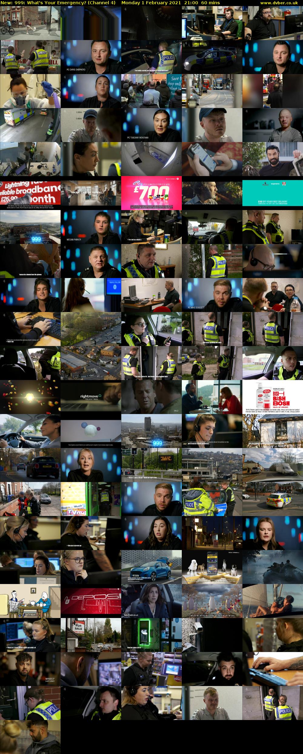999: What's Your Emergency? (Channel 4) Monday 1 February 2021 21:00 - 22:00