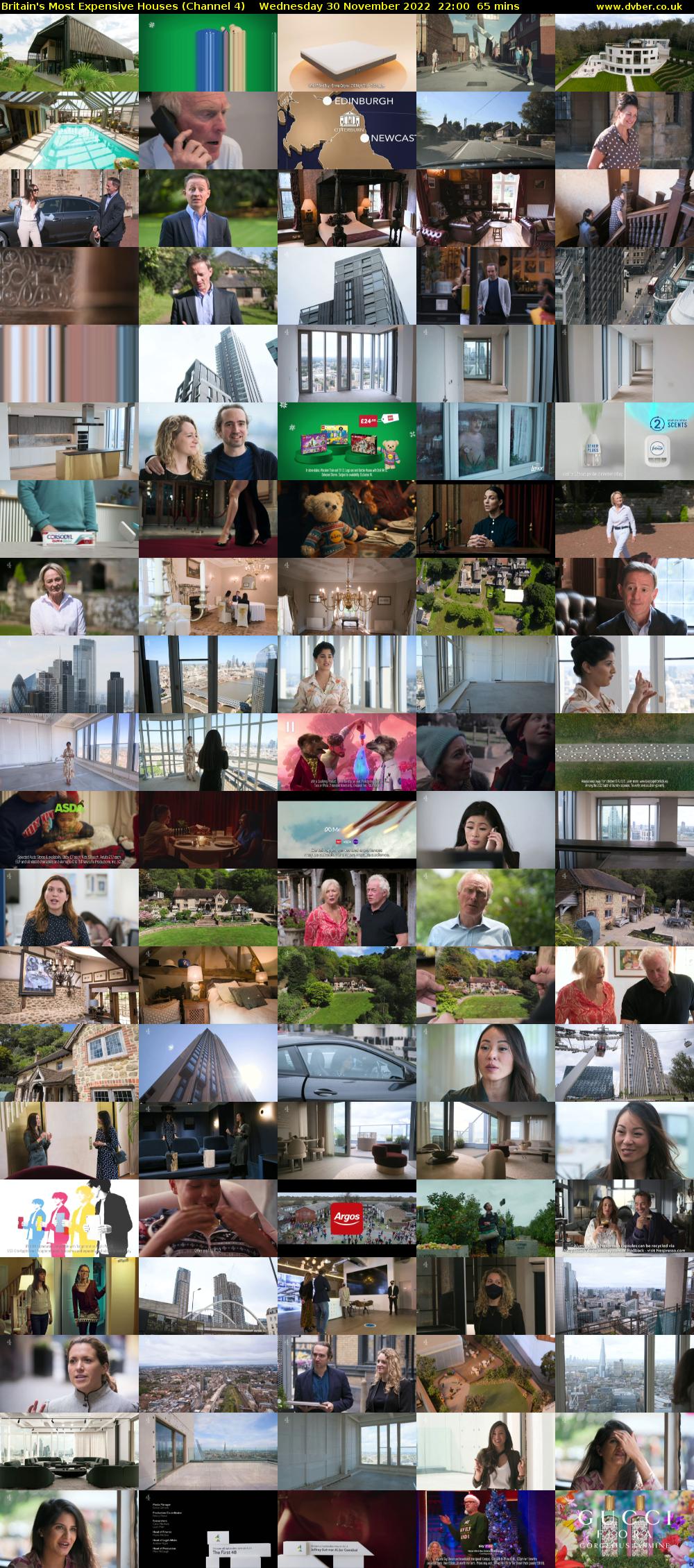 Britain's Most Expensive Houses (Channel 4) Wednesday 30 November 2022 22:00 - 23:05