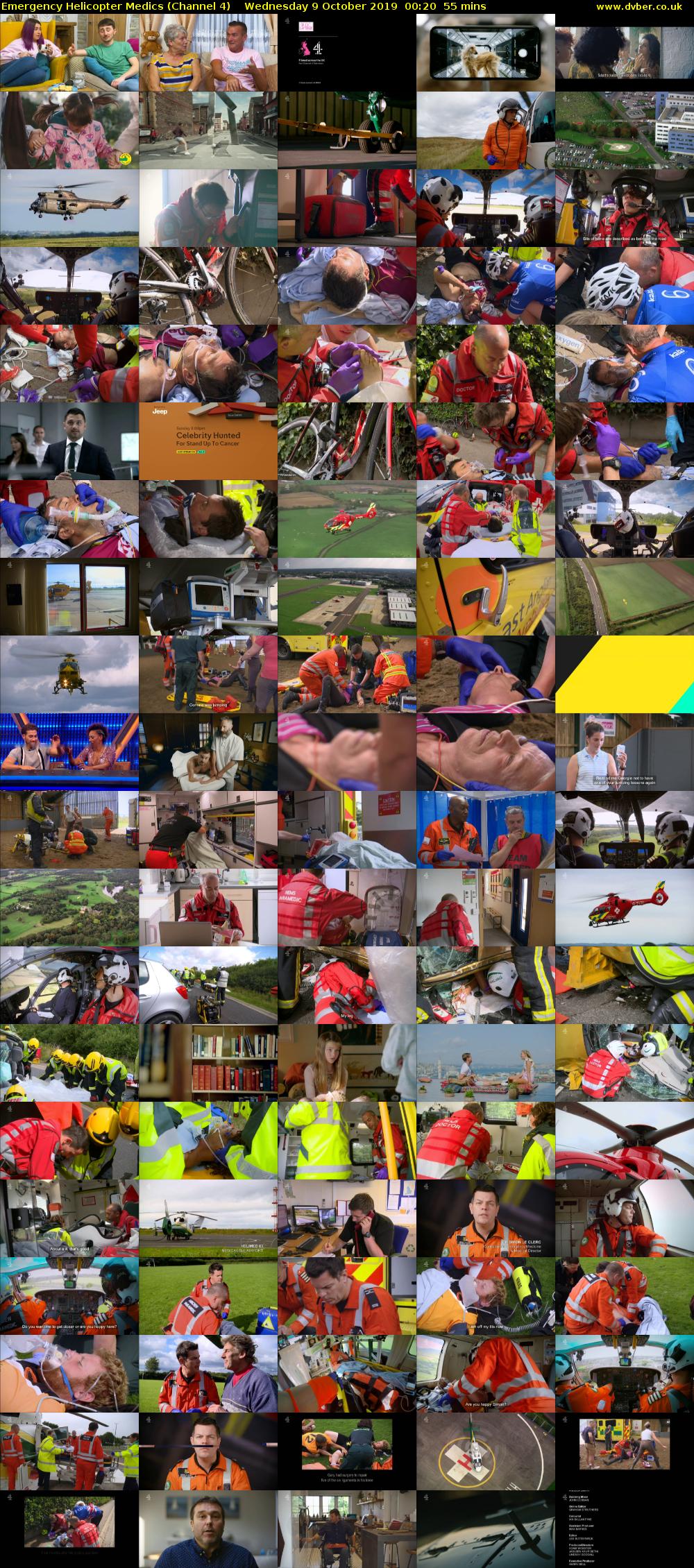 Emergency Helicopter Medics (Channel 4) Wednesday 9 October 2019 00:20 - 01:15