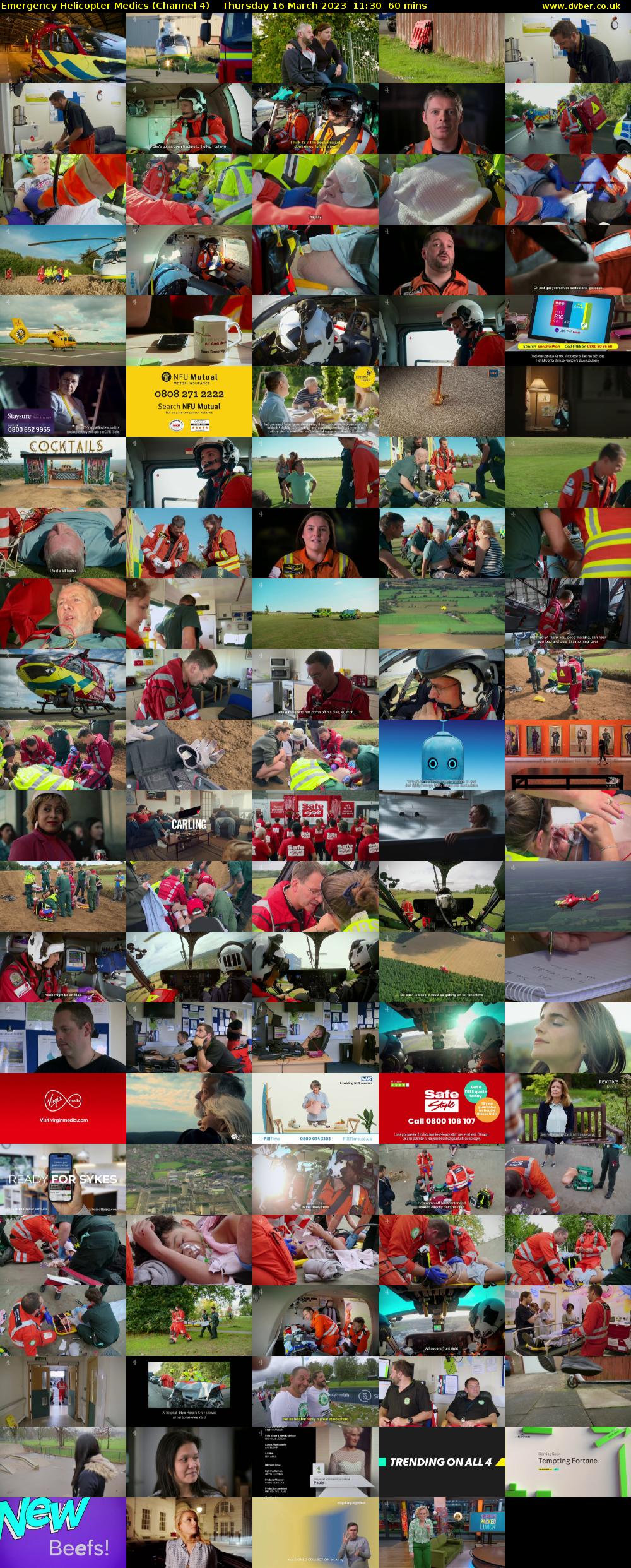 Emergency Helicopter Medics (Channel 4) Thursday 16 March 2023 11:30 - 12:30