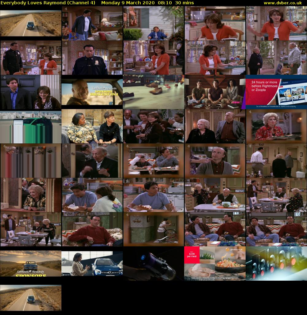 Everybody Loves Raymond (Channel 4) Monday 9 March 2020 08:10 - 08:40