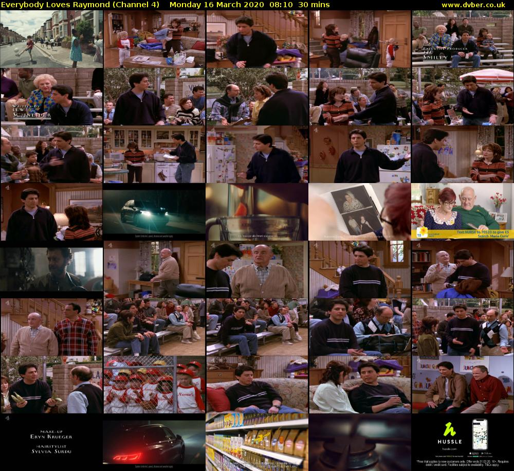 Everybody Loves Raymond (Channel 4) Monday 16 March 2020 08:10 - 08:40