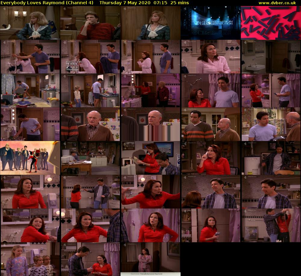 Everybody Loves Raymond (Channel 4) Thursday 7 May 2020 07:15 - 07:40