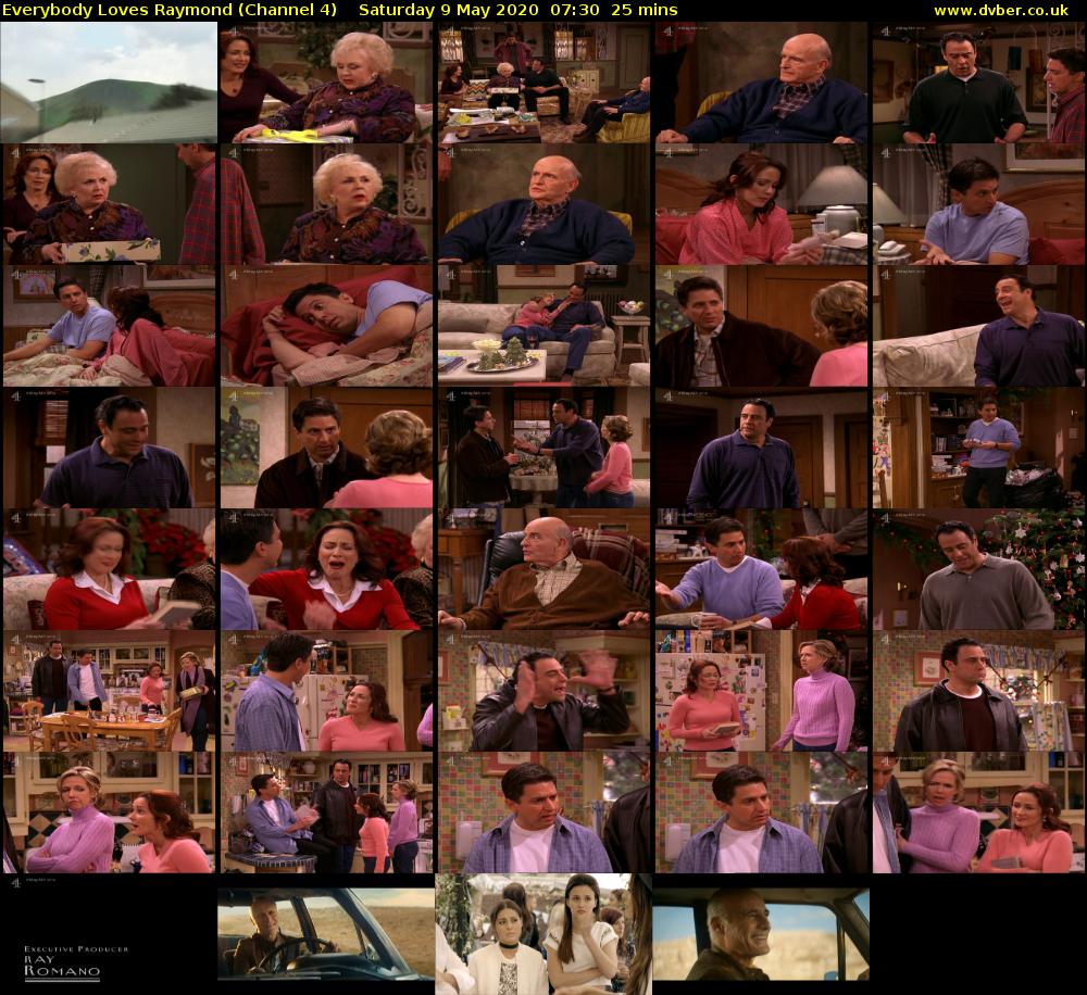 Everybody Loves Raymond (Channel 4) Saturday 9 May 2020 07:30 - 07:55