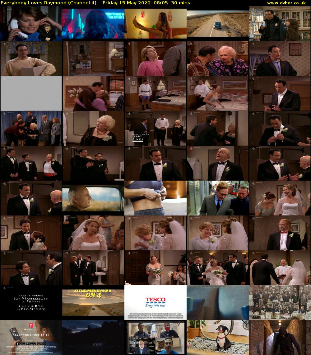 Everybody Loves Raymond (Channel 4) Friday 15 May 2020 08:05 - 08:35