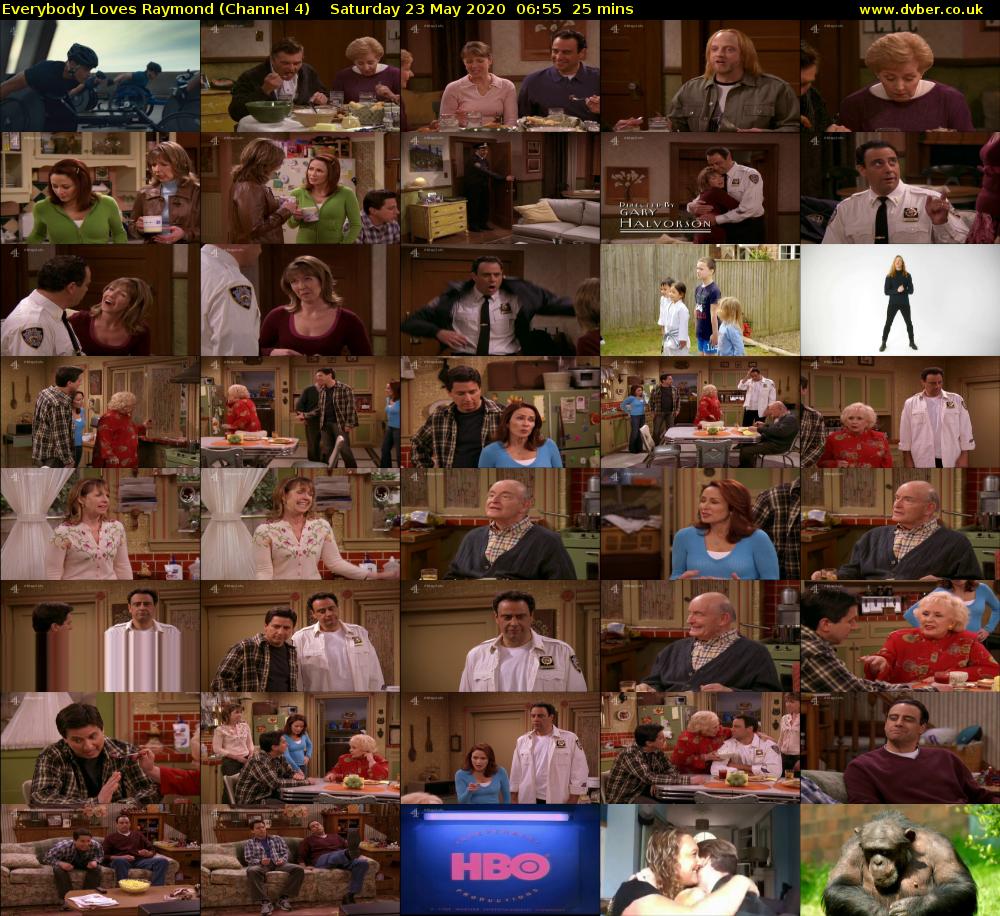 Everybody Loves Raymond (Channel 4) Saturday 23 May 2020 06:55 - 07:20