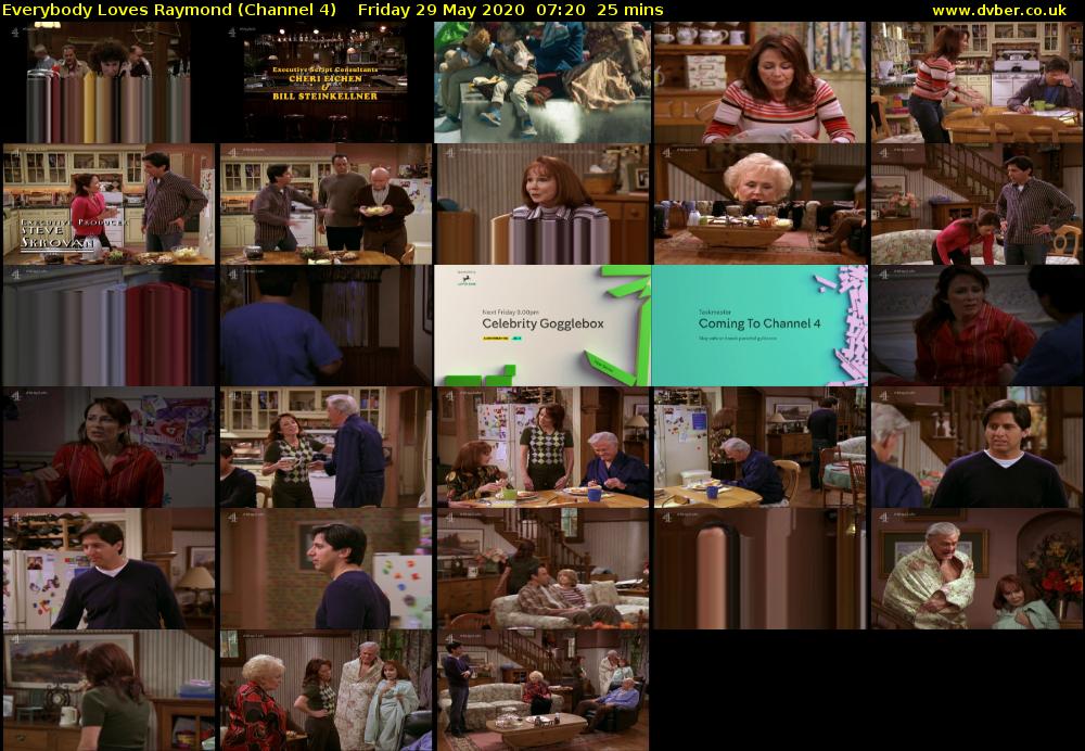 Everybody Loves Raymond (Channel 4) Friday 29 May 2020 07:20 - 07:45