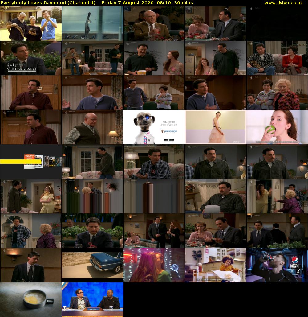 Everybody Loves Raymond (Channel 4) Friday 7 August 2020 08:10 - 08:40