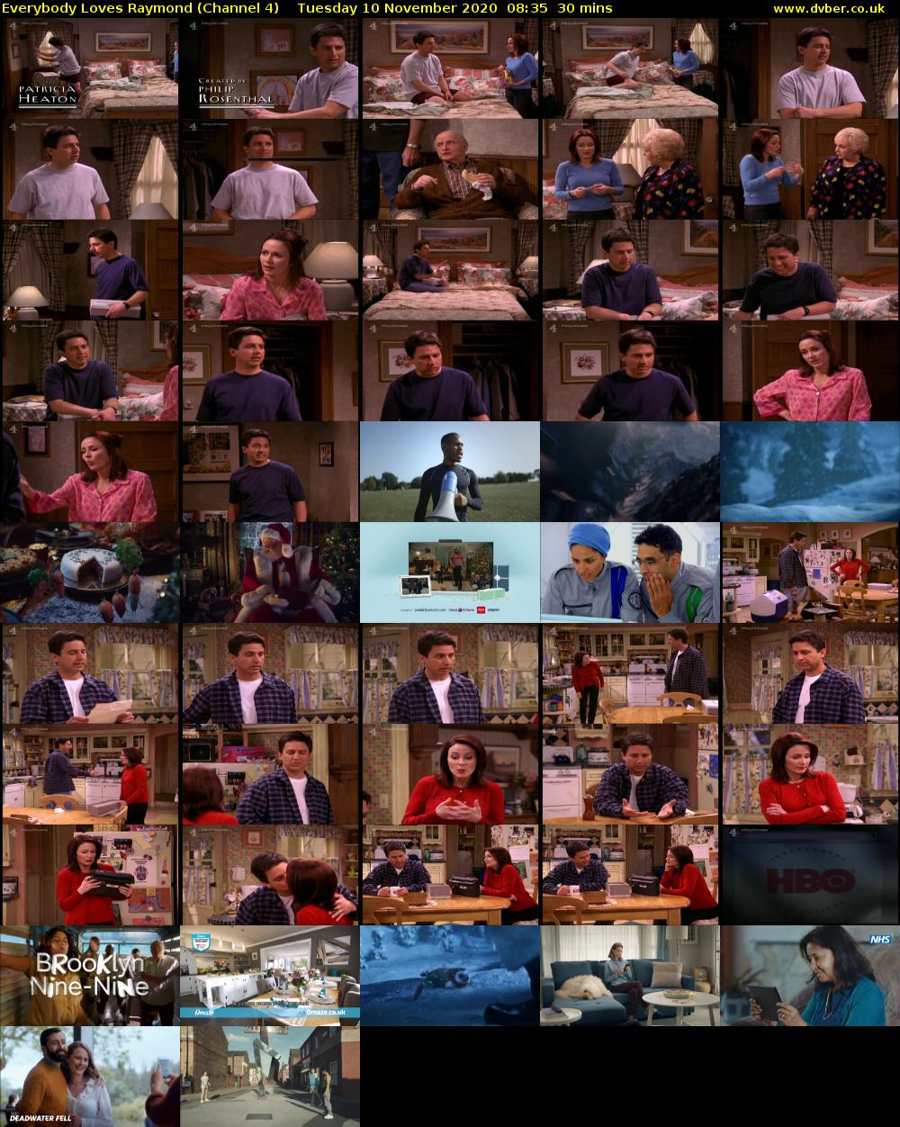 Everybody Loves Raymond (Channel 4) Tuesday 10 November 2020 08:35 - 09:05