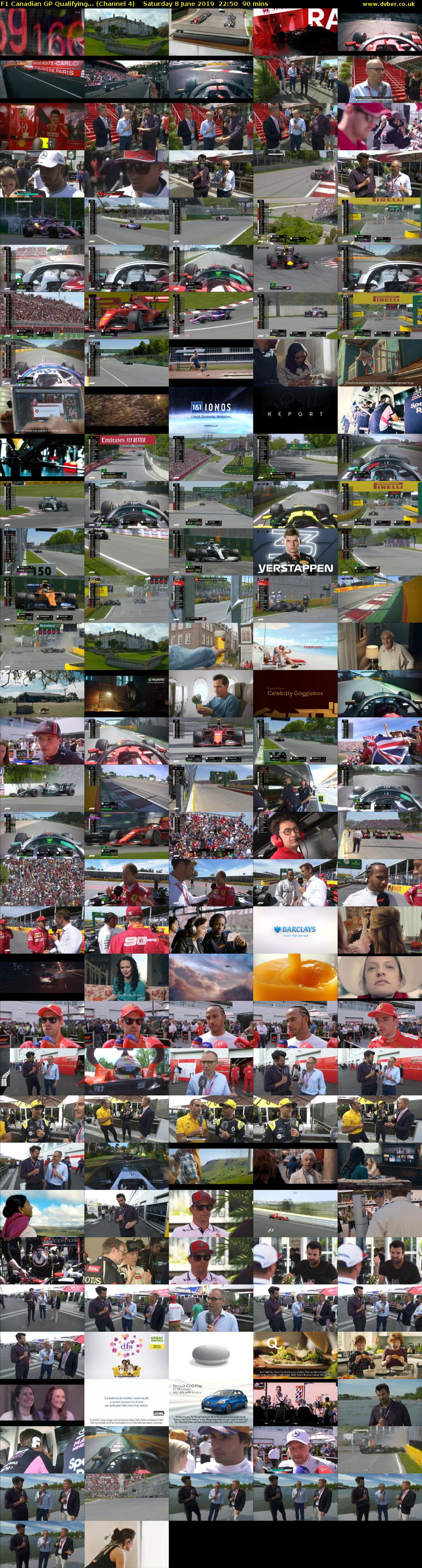 F1 Canadian GP Qualifying... (Channel 4) 201906082250