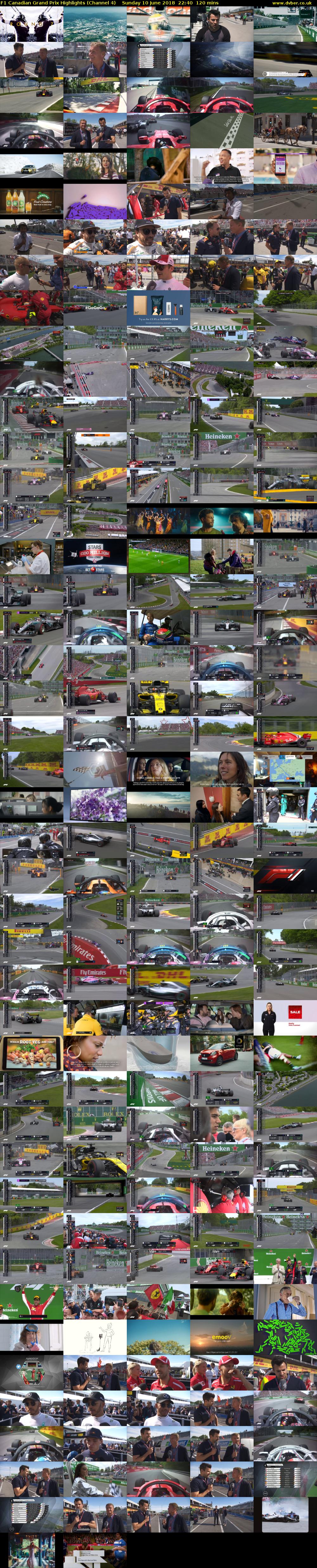 F1 Canadian Grand Prix Highlights (Channel 4) Sunday 10 June 2018 22:40 - 00:40