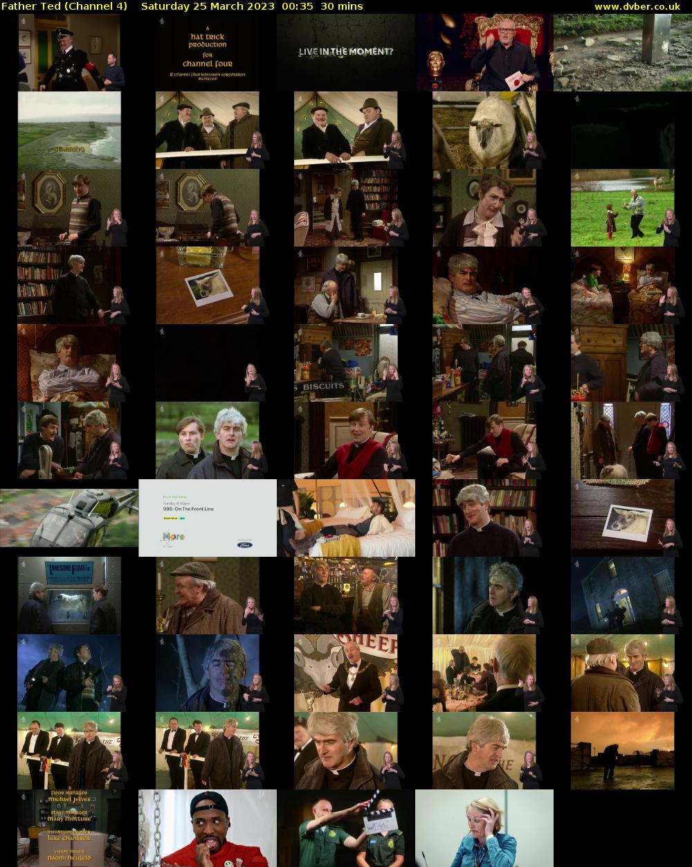Father Ted (Channel 4) Saturday 25 March 2023 00:35 - 01:05