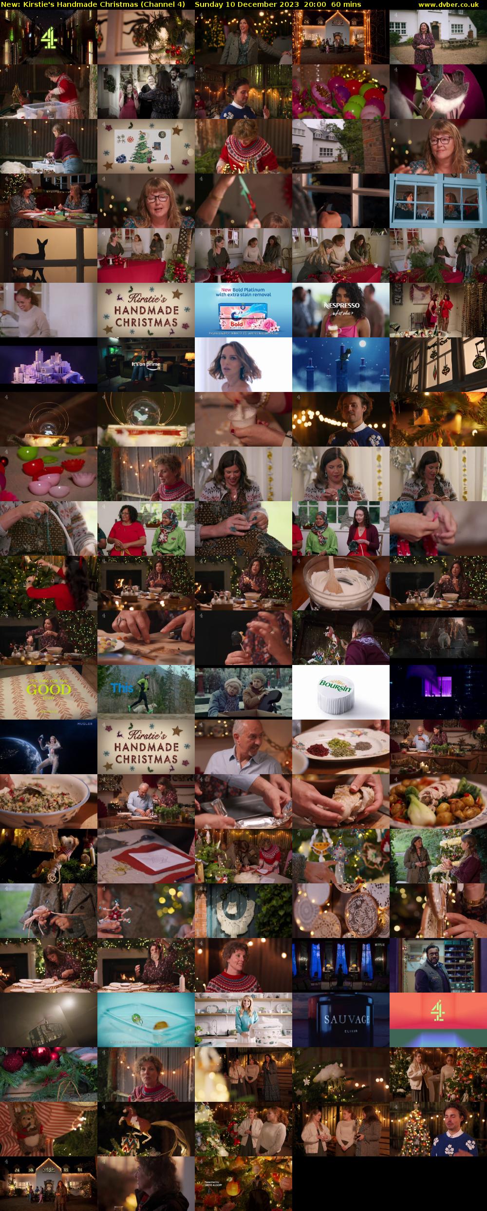 Kirstie's Handmade Christmas (Channel 4) Sunday 10 December 2023 20:00 - 21:00