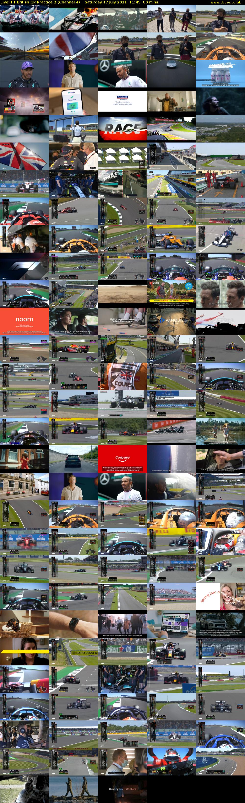 Live F1 British GP Practice 2 (Channel 4) 202107171145