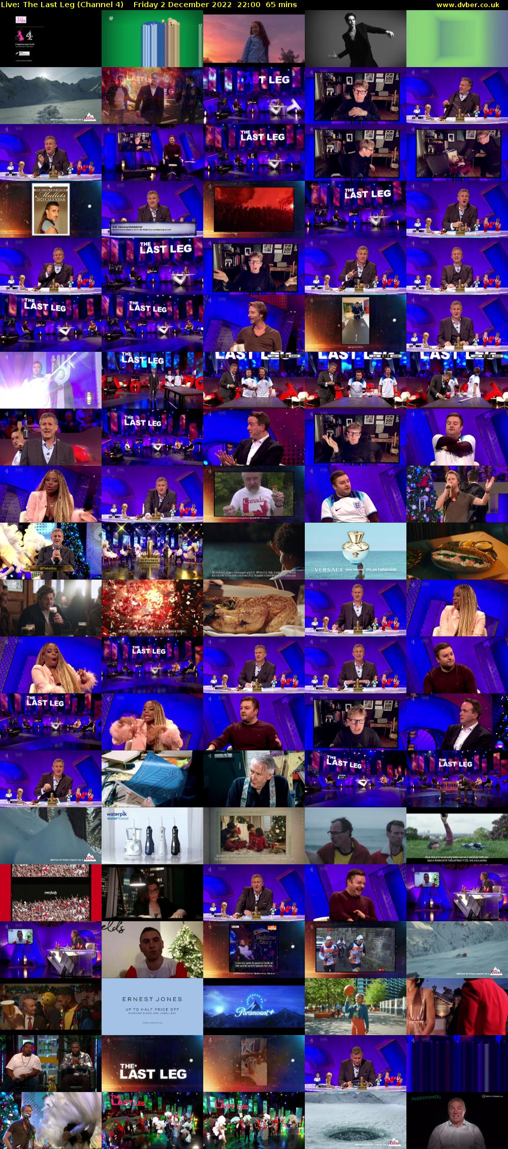 Live: The Last Leg (Channel 4) Friday 2 December 2022 22:00 - 23:05