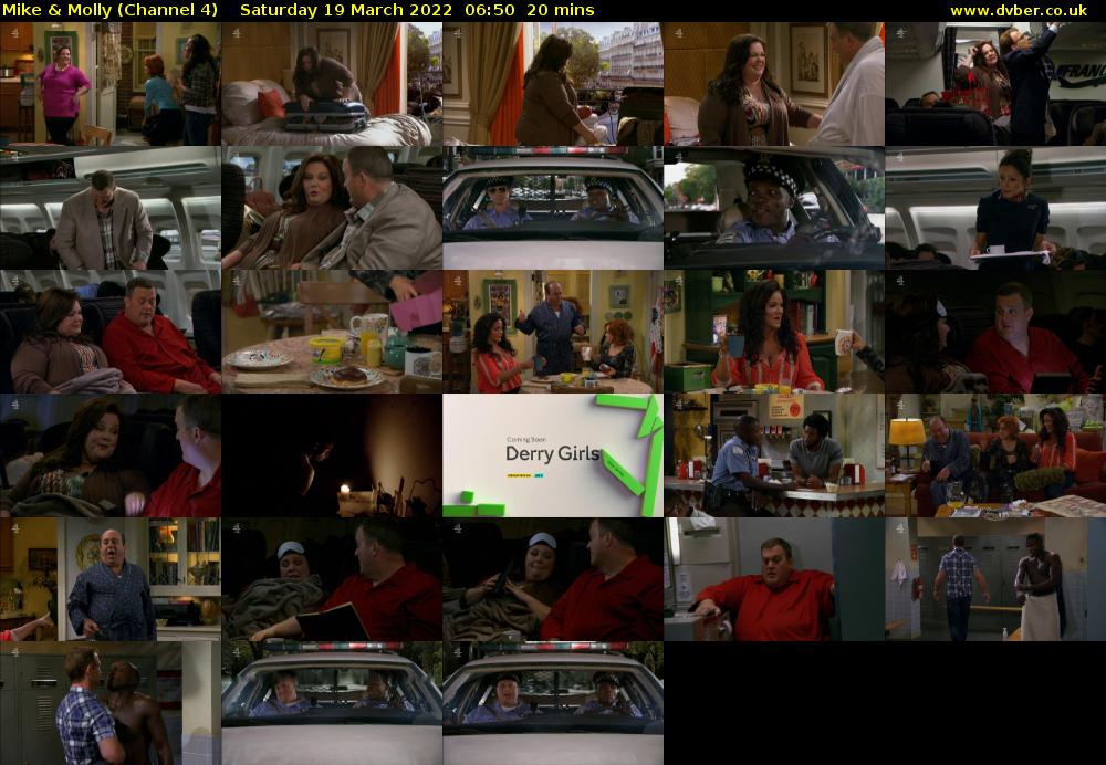 Mike & Molly (Channel 4) Saturday 19 March 2022 06:50 - 07:10