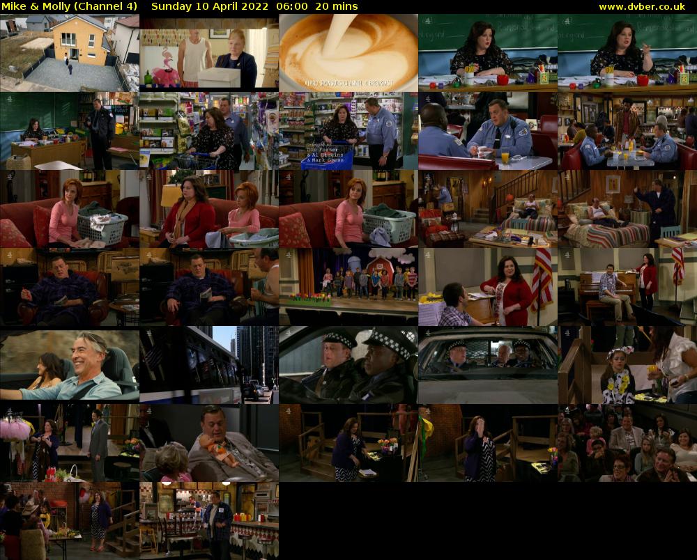 Mike & Molly (Channel 4) Sunday 10 April 2022 06:00 - 06:20