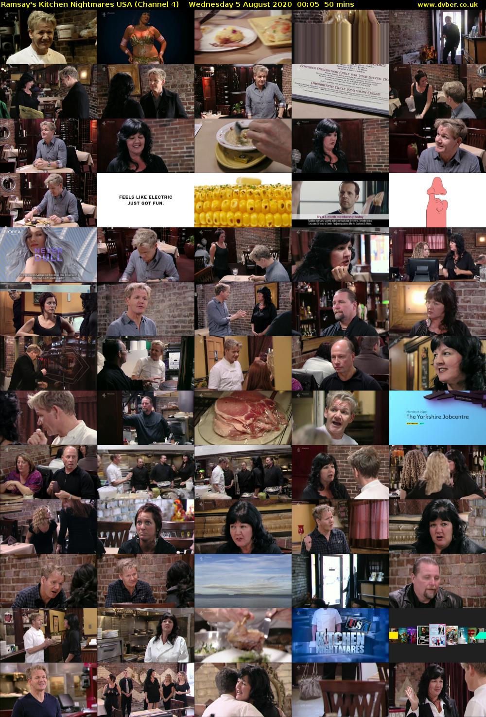 Ramsay's Kitchen Nightmares USA (Channel 4) Wednesday 5 August 2020 00:05 - 00:55