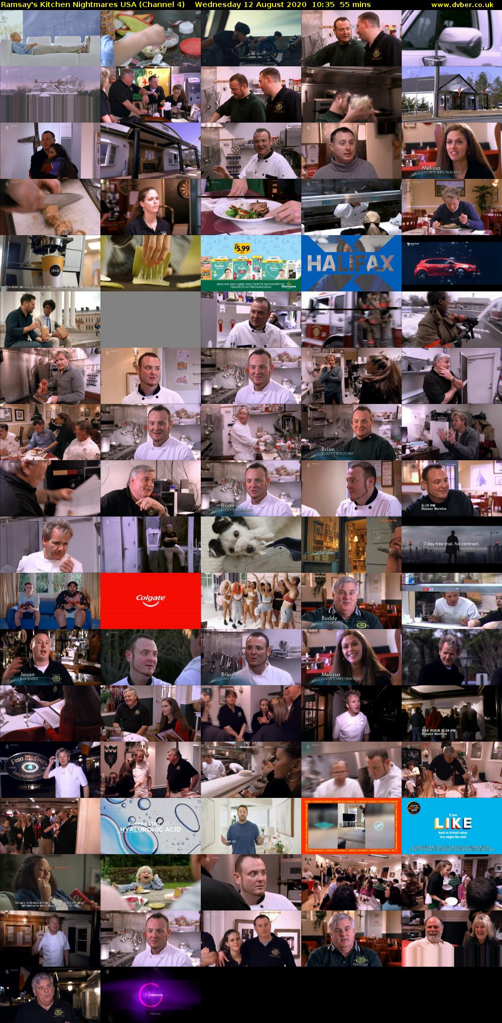 Ramsay's Kitchen Nightmares USA (Channel 4) Wednesday 12 August 2020 10:35 - 11:30