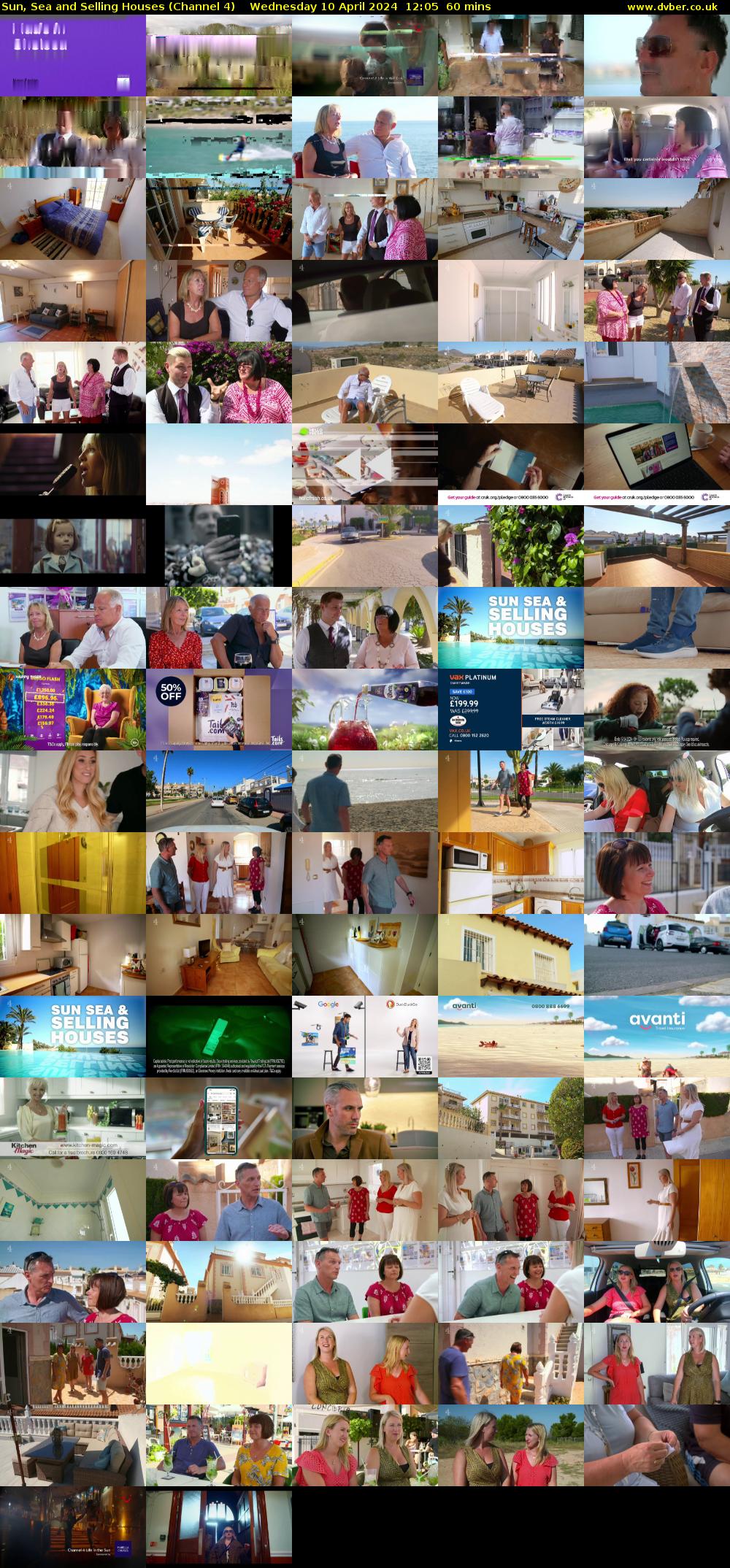 Sun, Sea and Selling Houses (Channel 4) Wednesday 10 April 2024 12:05 - 13:05