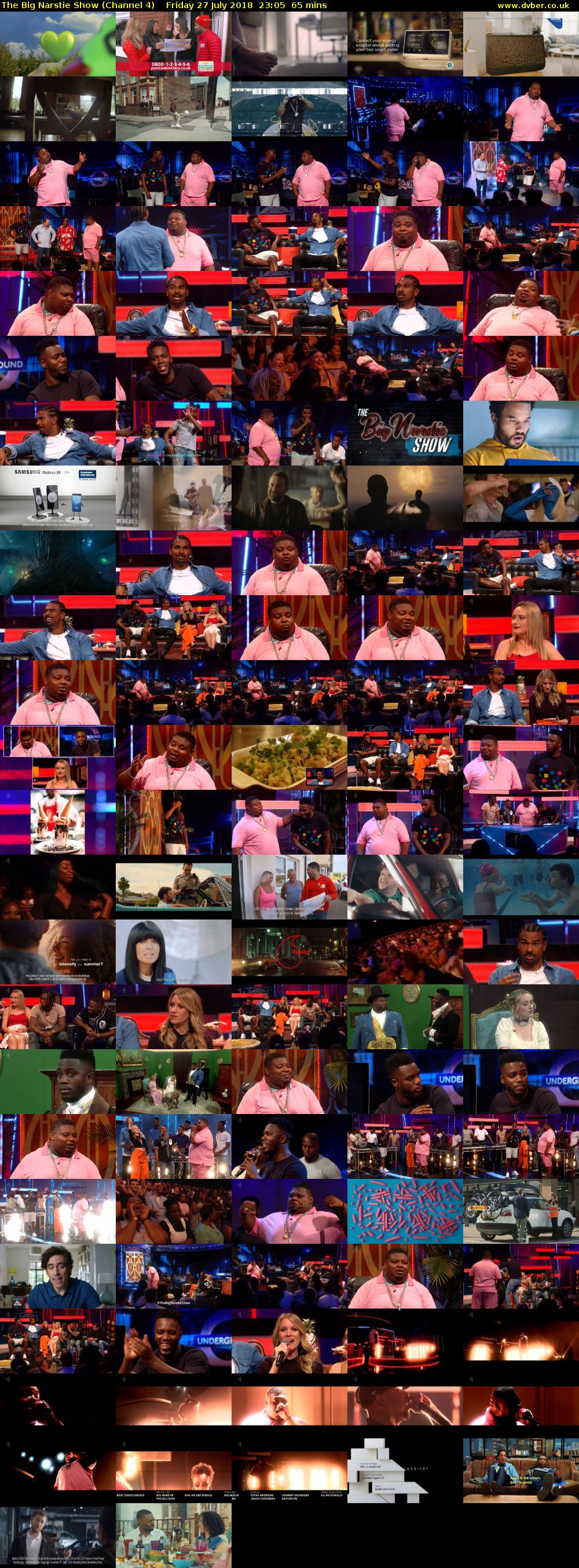 The Big Narstie Show (Channel 4) Friday 27 July 2018 23:05 - 00:10