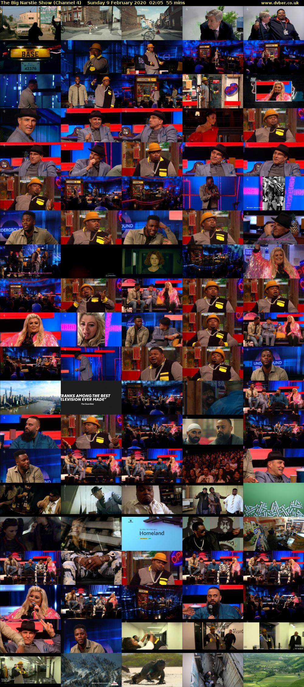 The Big Narstie Show (Channel 4) Sunday 9 February 2020 02:05 - 03:00