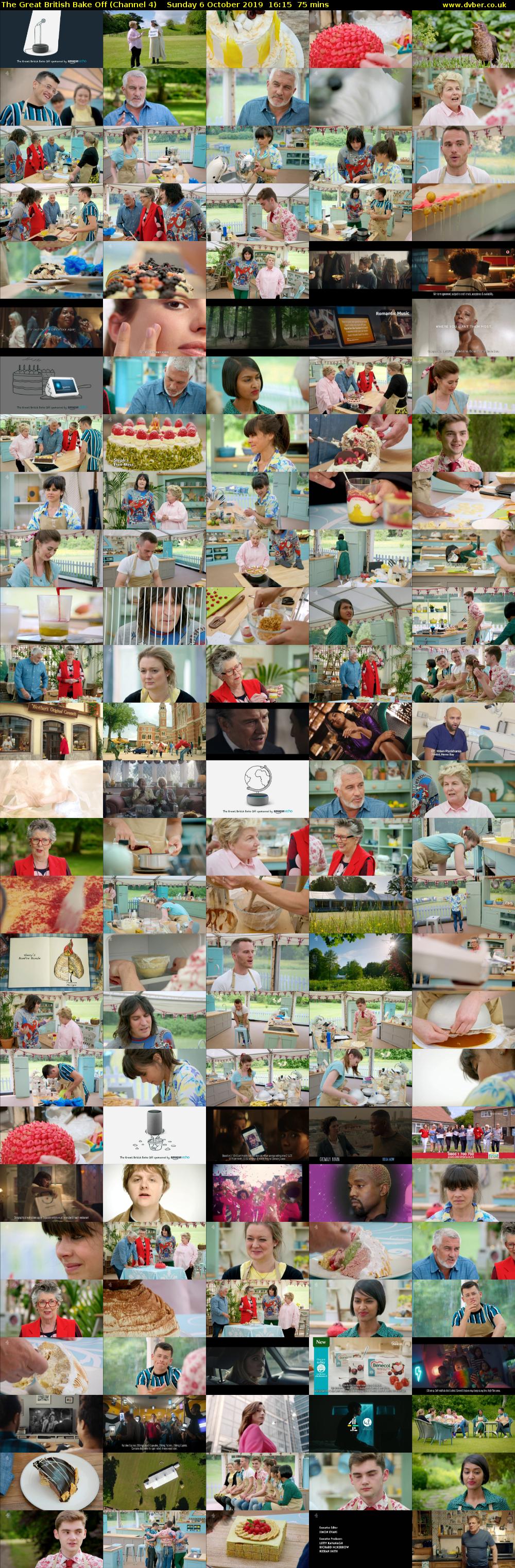 The Great British Bake Off (Channel 4) Sunday 6 October 2019 16:15 - 17:30