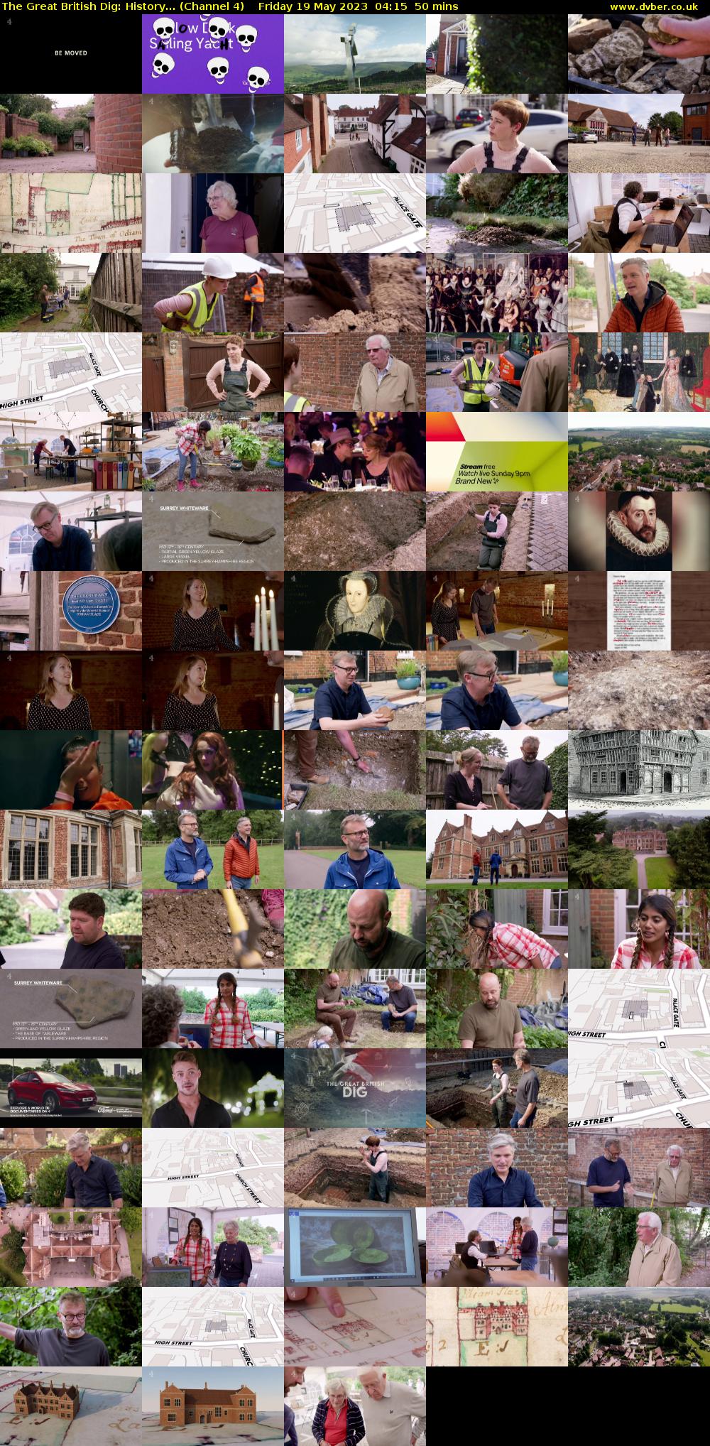 The Great British Dig: History... (Channel 4) Friday 19 May 2023 04:15 - 05:05