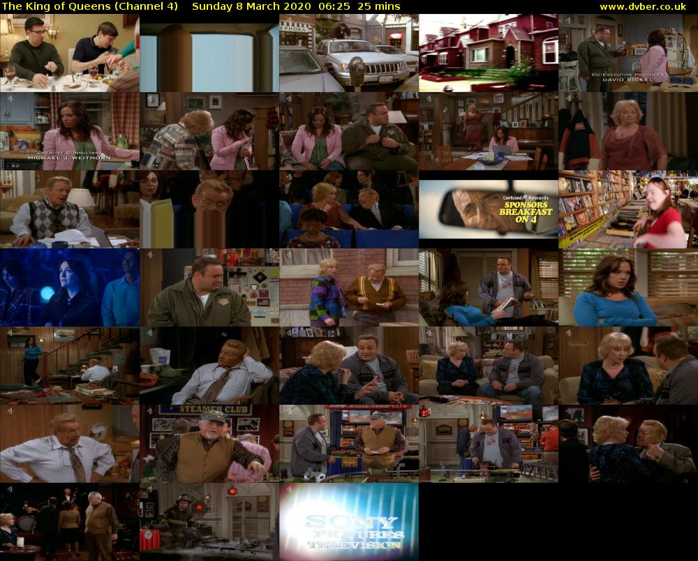 The King of Queens (Channel 4) Sunday 8 March 2020 06:25 - 06:50