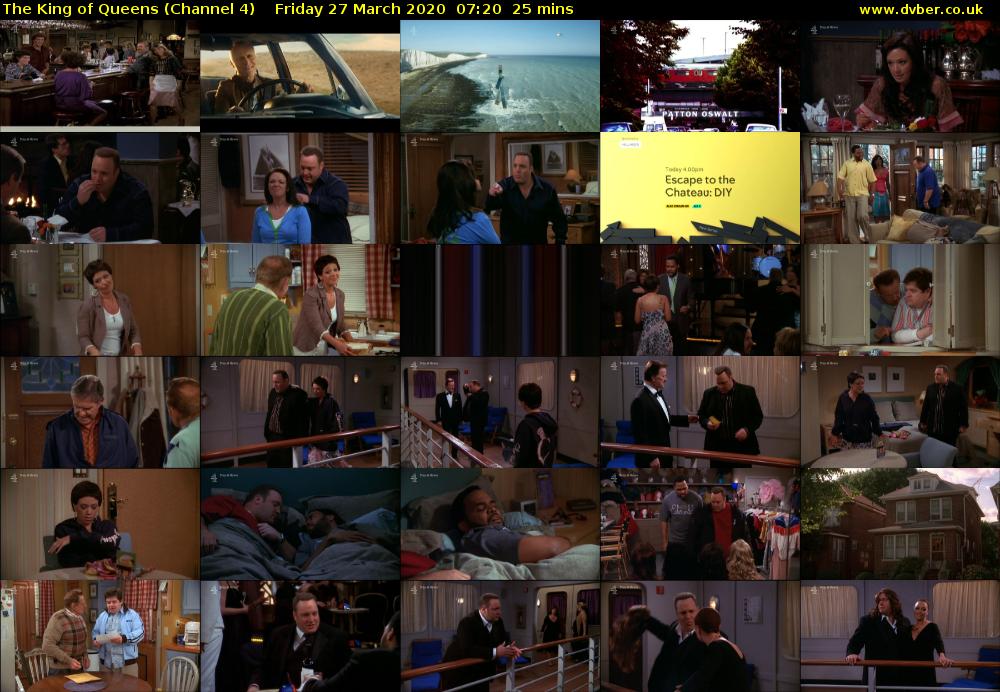 The King of Queens (Channel 4) Friday 27 March 2020 07:20 - 07:45